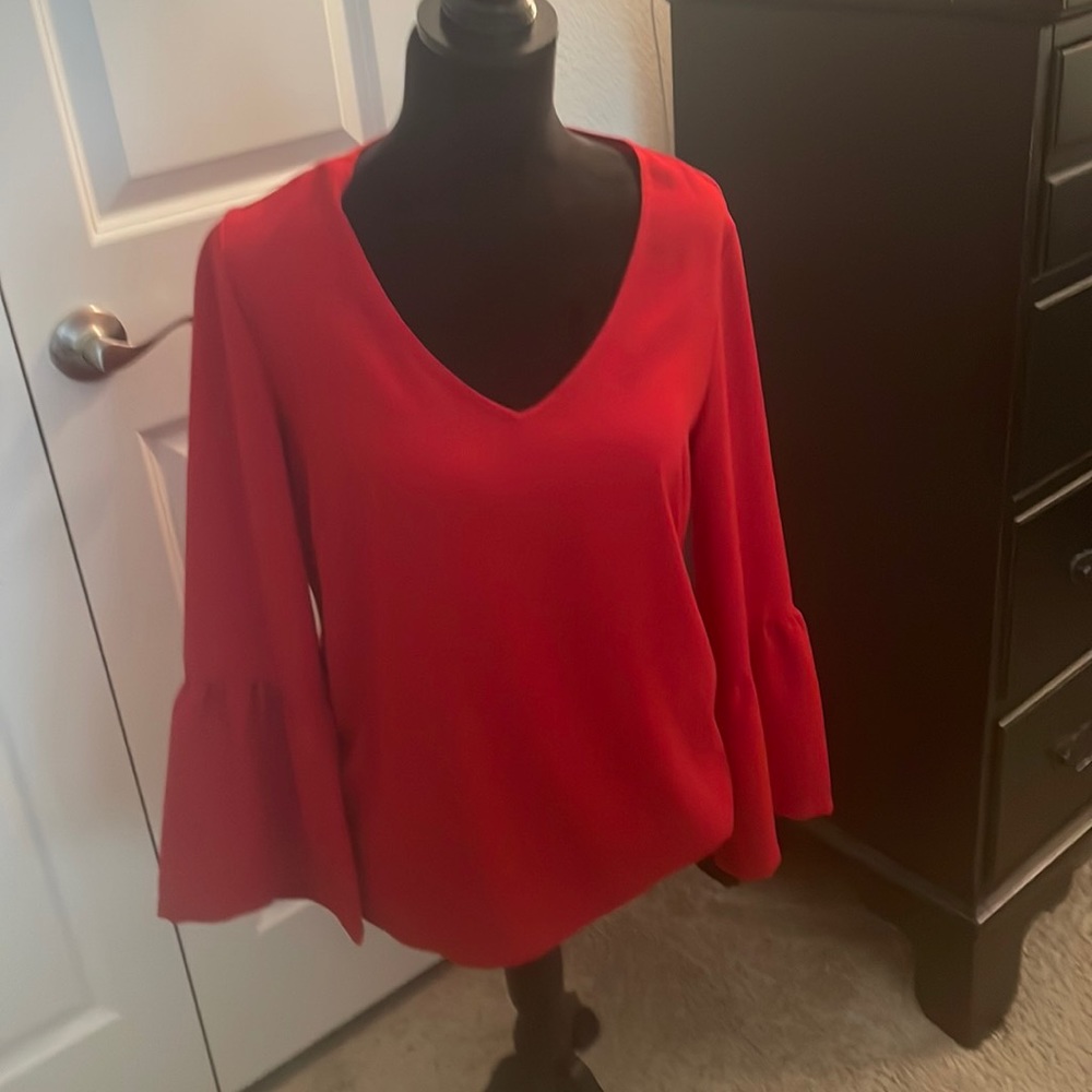Beautiful red blouse